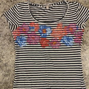J Crew floral t shirt